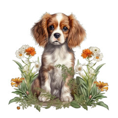 Royal Paws: The Regal Beauty of King Charles Spaniel Puppies