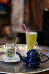 Tea in Khan Khalili Market in Egypt, Cairo