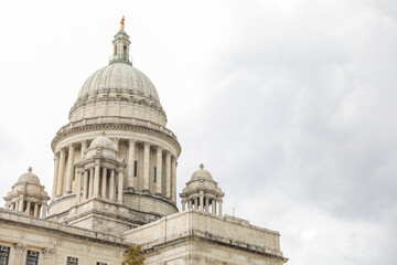 Obraz premium Capitol Building with majestic dome symbolizing government power and democracy