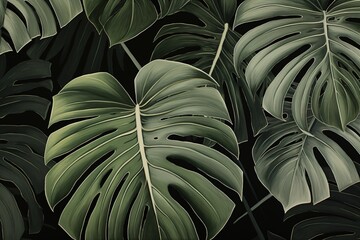 Amazon Rainforest Aesthetic Leaves Wallpaper for Adventure Lovers Palm Tree Paradise A Leaves Pattern to Transform Your Space
