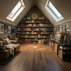 library room with books