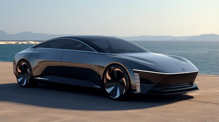 Obraz premium Luxury Car Marvels: Craftsmanship in Every Curve