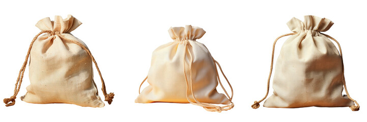 Small sack alone transparent background