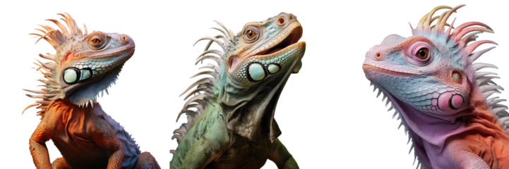iguanas from Thailand transparent background