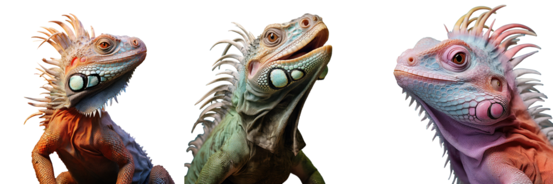 iguanas from Thailand transparent background