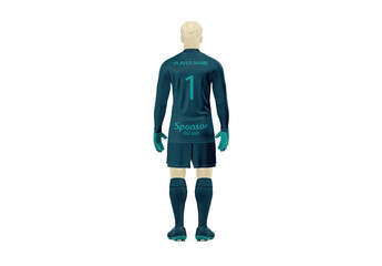 Men_s Full Soccer Goalkeeper Mockup - Powered by Adobe