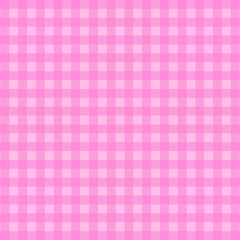 Vector plaid vector seamless texture pink pattern in box checkered background