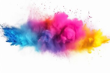 Fototapeta na wymiar dust colours white smoke Holi paint motion background powder background explosion Freeze Painted Abstract festival particles multi splash splashing texture dust w explosion color powder abstract