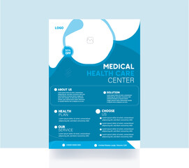 Medical Healthcare business flyer corporate brochure poster health medical hospital template