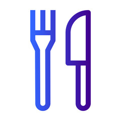 Fork and knife