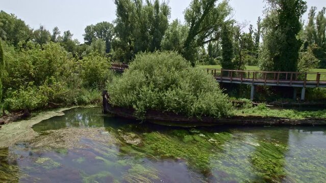 Burci Cemetery in Treviso, Italy