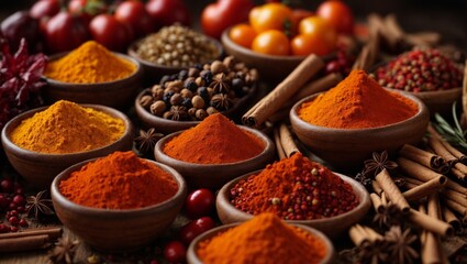 Spice Close-Up: Exploring the Intricacies of Kitchen Flavors