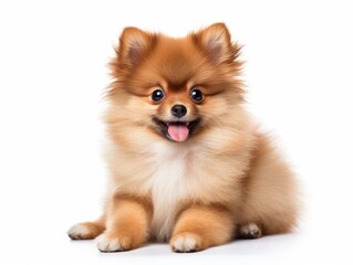 Obraz premium Cute spitz dog