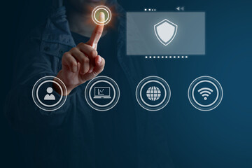 AI  Artificial intelligence concept,global communications networ