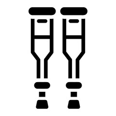 crutch Solid icon