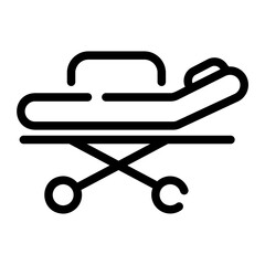 stretcher Line Icon