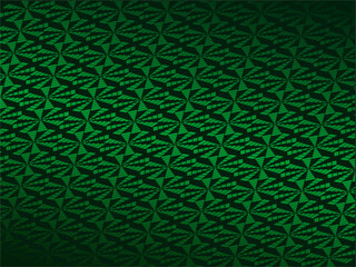 Green abstract background with gradient color geometric shapes for presentation design. Suitable for business, cloth, company, institution, conference, party, banquet, seminar, etc.