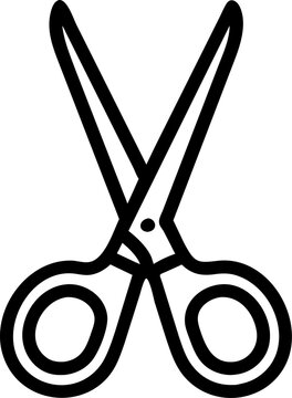 Scissors Icon Outline Images – Browse 49,250 Stock Photos, Vectors, and  Video