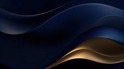 Fototapeta premium Abstract Blue Wave Background