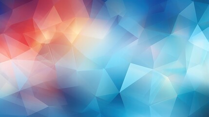 Colorful Geometric Triangle Pattern Background