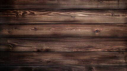 Wooden Plank Background with Natural Grain Pattern