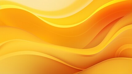 Abstract Orange Wave Pattern 