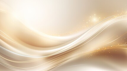 Obraz premium Abstract Background with Smooth Curves and Soft Flowing Lines
