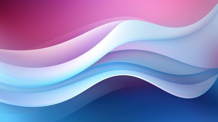 Obraz premium Blue Wave Abstract Background