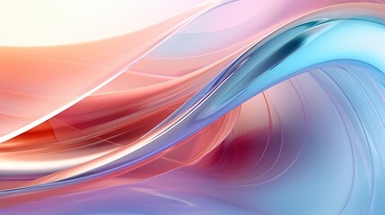 Obraz premium Abstract background with waves and abstract shapes