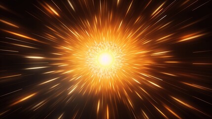 A dynamic illustration of bursting stars against a blue backdrop, radiating energy and celebration