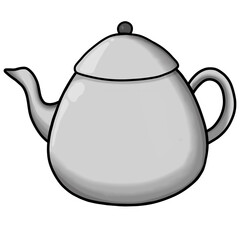 Cartoon Kettle