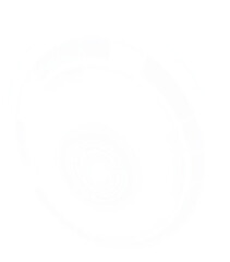 Digital png illustration of white scope scanning on transparent background