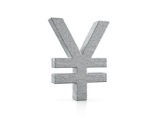 Foil yen symbol