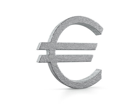 Foil euro symbol