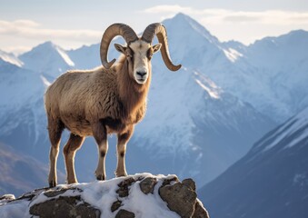 The bighorn sheep is a species of sheep