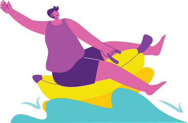 Summer Holiday Banana Boat