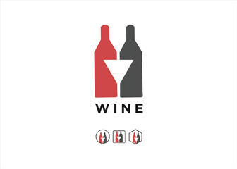 wine logo design