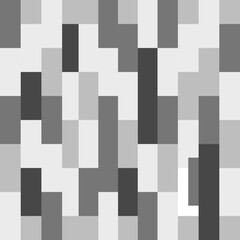 Gray tile in a rectangle shape and seamless pattern.