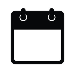 calender icon with white background