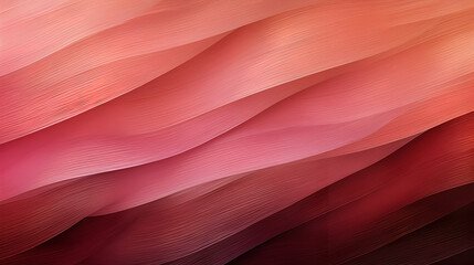 Coral Peach Pink Abstract