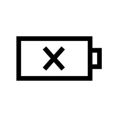 Fototapeta premium Battery Status/Battery Indicator Icon 