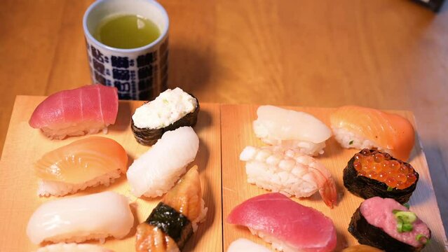 握り寿司　にぎり寿司　寿司ネタ
