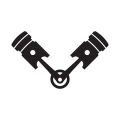piston icon vector