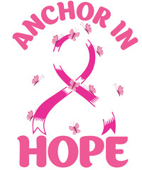 Breast Cancer Awareness T-Shirt Designs PNG