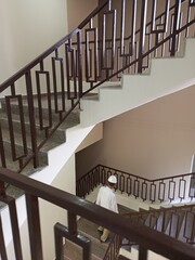 staircase in the house