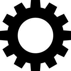 Wheel gear vector element