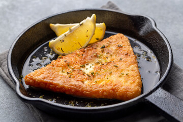 Saganaki is a Greek delicacy of fried cheese.