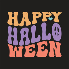 Retro Helloween SVG Design