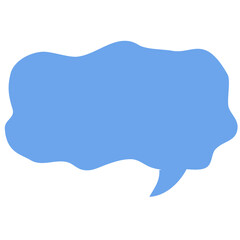 Speech bubble talk vector element