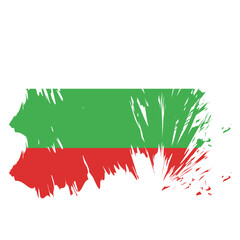 brush flag bulgaria transparent background, bulgaria brush watercolour flag design template element PNG file bulgaria flag